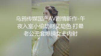 乌鸦传媒国产AV剧情新作-午夜入室小偷劫财又劫色 打晕老公无套爆操女主内射