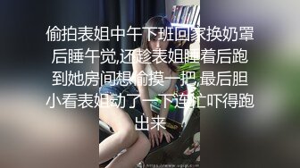 偷拍表姐中午下班回家换奶罩后睡午觉,还趁表姐睡着后跑到她房间想偷摸一把,最后胆小看表姐动了一下连忙吓得跑出来