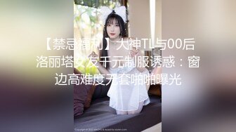 【禁忌福利】大神TL与00后洛丽塔女友千元制服诱惑：窗边高难度无套啪啪曝光