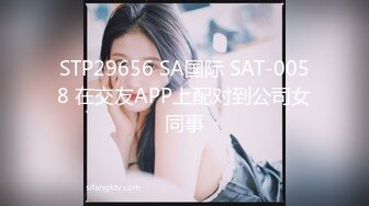 STP29656 SA国际 SAT-0058 在交友APP上配对到公司女同事