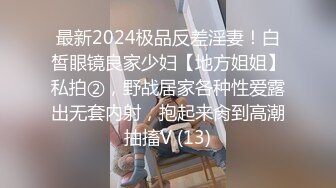 最新2024极品反差淫妻！白皙眼镜良家少妇【地方姐姐】私拍②，野战居家各种性爱露出无套内射，抱起来肏到高潮抽搐V (13)